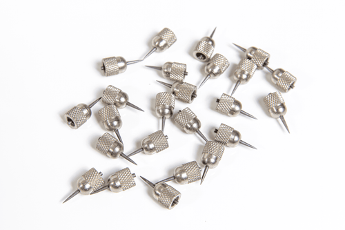2498/A-100 Non-Insulated Pin and Retainer with 5/16" Penetration for Delmhorst Meters (24 Pack)