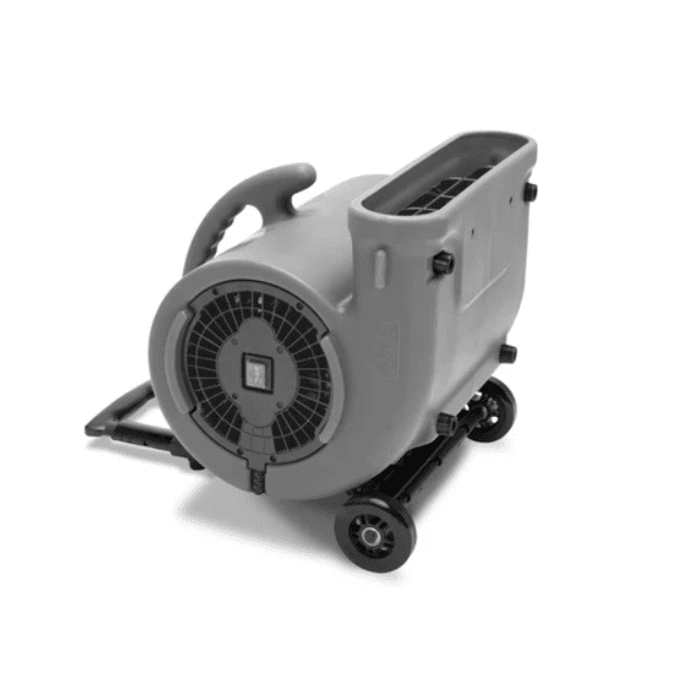 B-Air VP-50 ½ HP Commercial Air Mover & Blower Fan: handle, grey