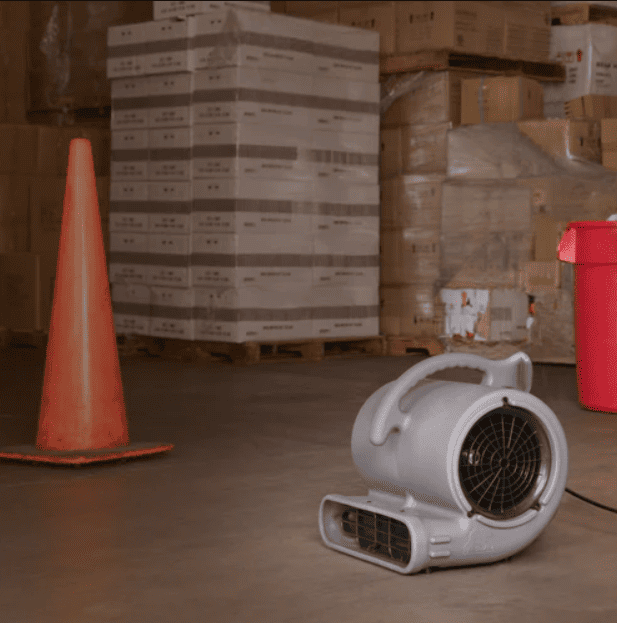 B-Air VP-50 ½ HP Commercial Air Mover & Blower Fan: grey