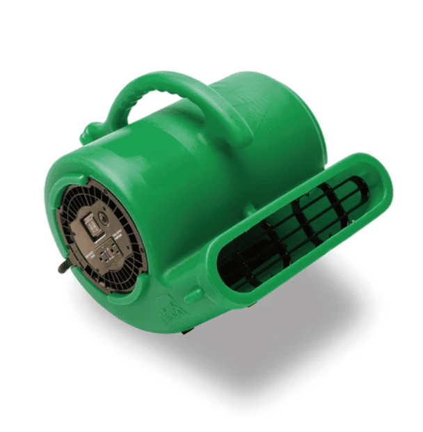 B-Air VP-X34 ⅓ HP Air Mover and Blower Fan: Green