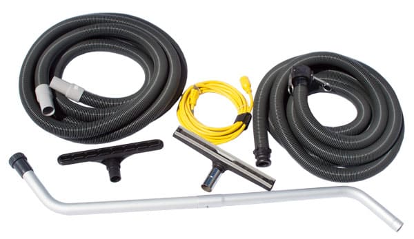 Flood buster with hose attachments, squeegee, and accessories