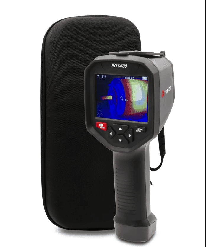 IRTC600 with case on a white background