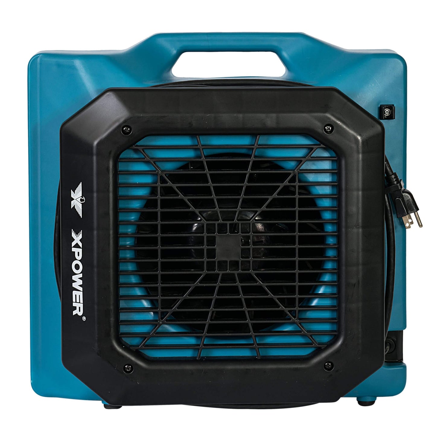 PL-700A XPOWER blue with wire sticking out at the side on a white background