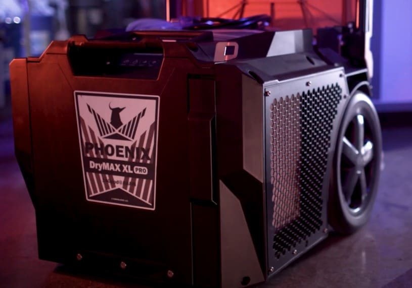 Phoenix Drymax XL Pro showing front and side with wheel