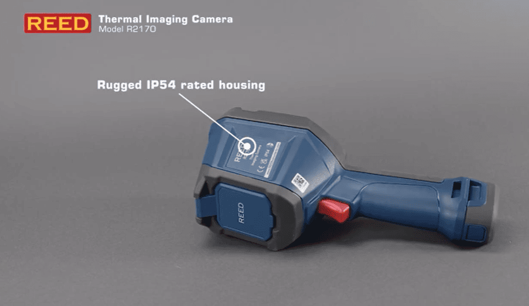 REED R2170 thermal imaging camera on a gray background