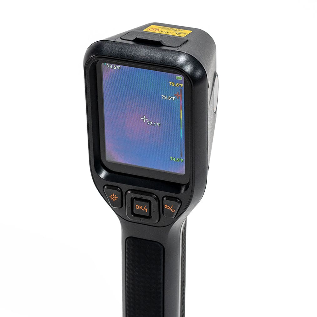 teslong thermal imaging camera with white background