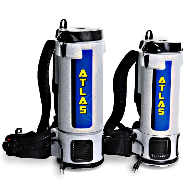 EDIC Vacuum backpack, front view with a white background