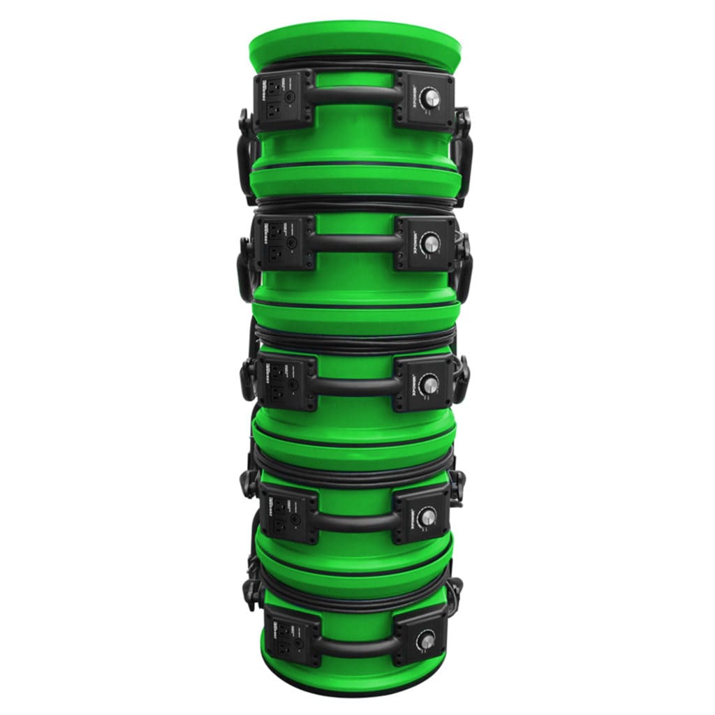 Green x-34ar with black on a white background