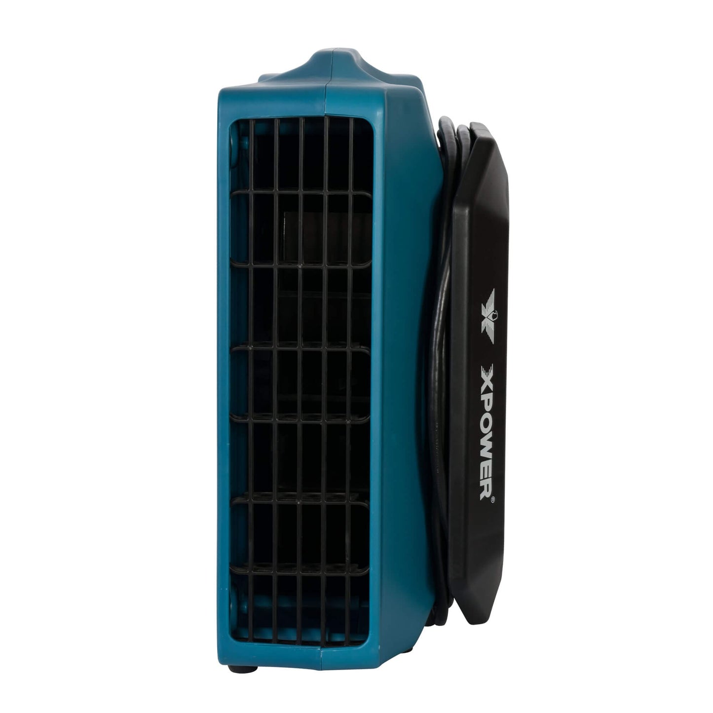 Blue XPOWERPL-700A portable fan with XPOWER branding on a white background
