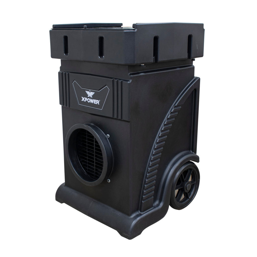 XPOWER AP-1800D DC Brushless Motor 1100 CFM 4-Stage Commercial HEPA Air Filtration System with IAQ PM2.5 Sensor