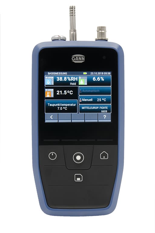 hydromette-ch-17-Gann handheld device with digital display on a white background