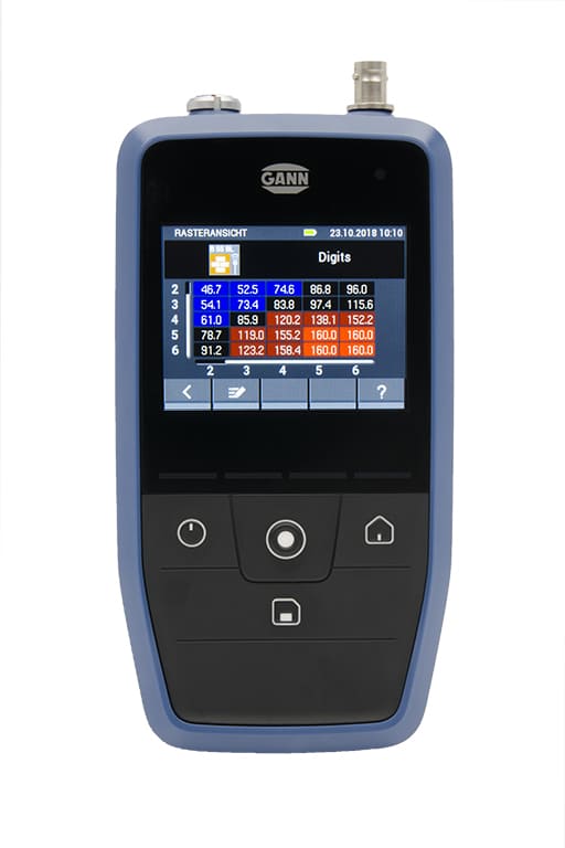 gann hydromette ch 17 Gann electronic device with digital display on a white background