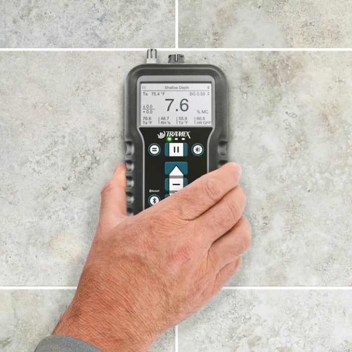 tramex mex 5 on a wall