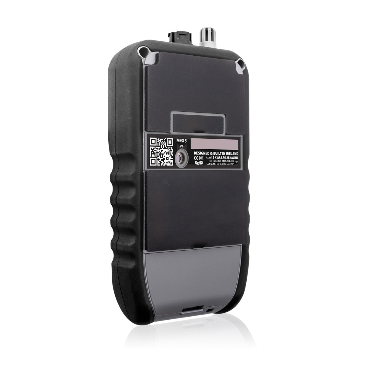 mex5 back on a white background