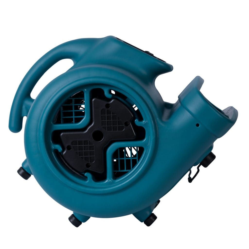 XPOWER P-630 Blue and black industrial blower on a white background