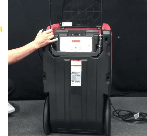 phoenix r250 lgr dehumidifier Rear view
