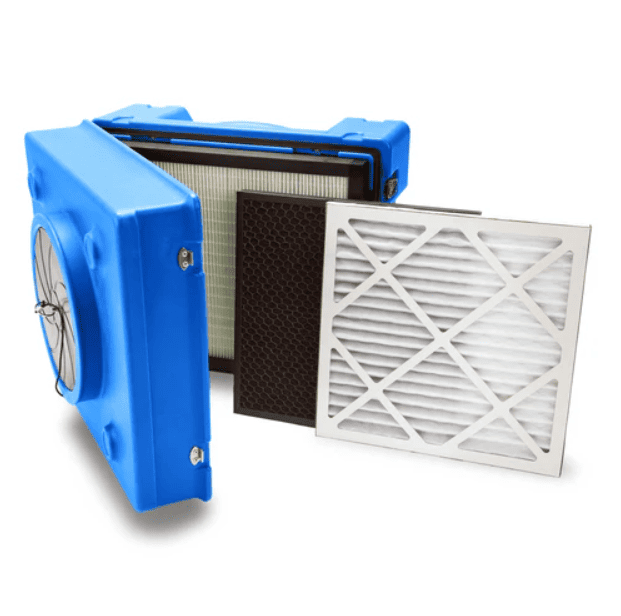 B-Air_RA-650 with layers of filters