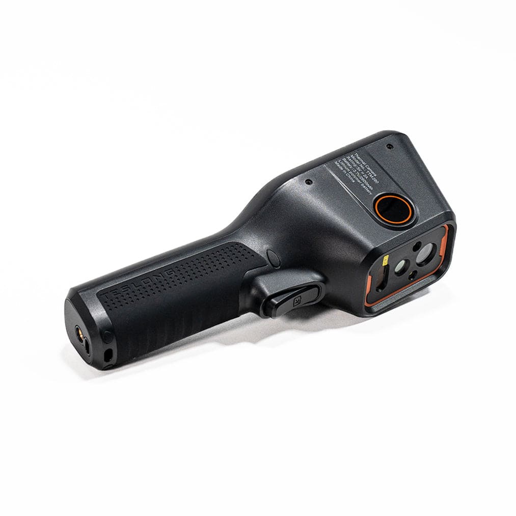 teslong tts260 back view with white background, thermal imaging camera