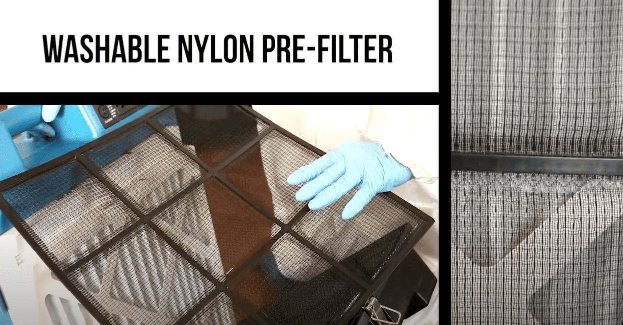 x 3400a, washable nylon filter for easy clean, detatching it to clean the filter