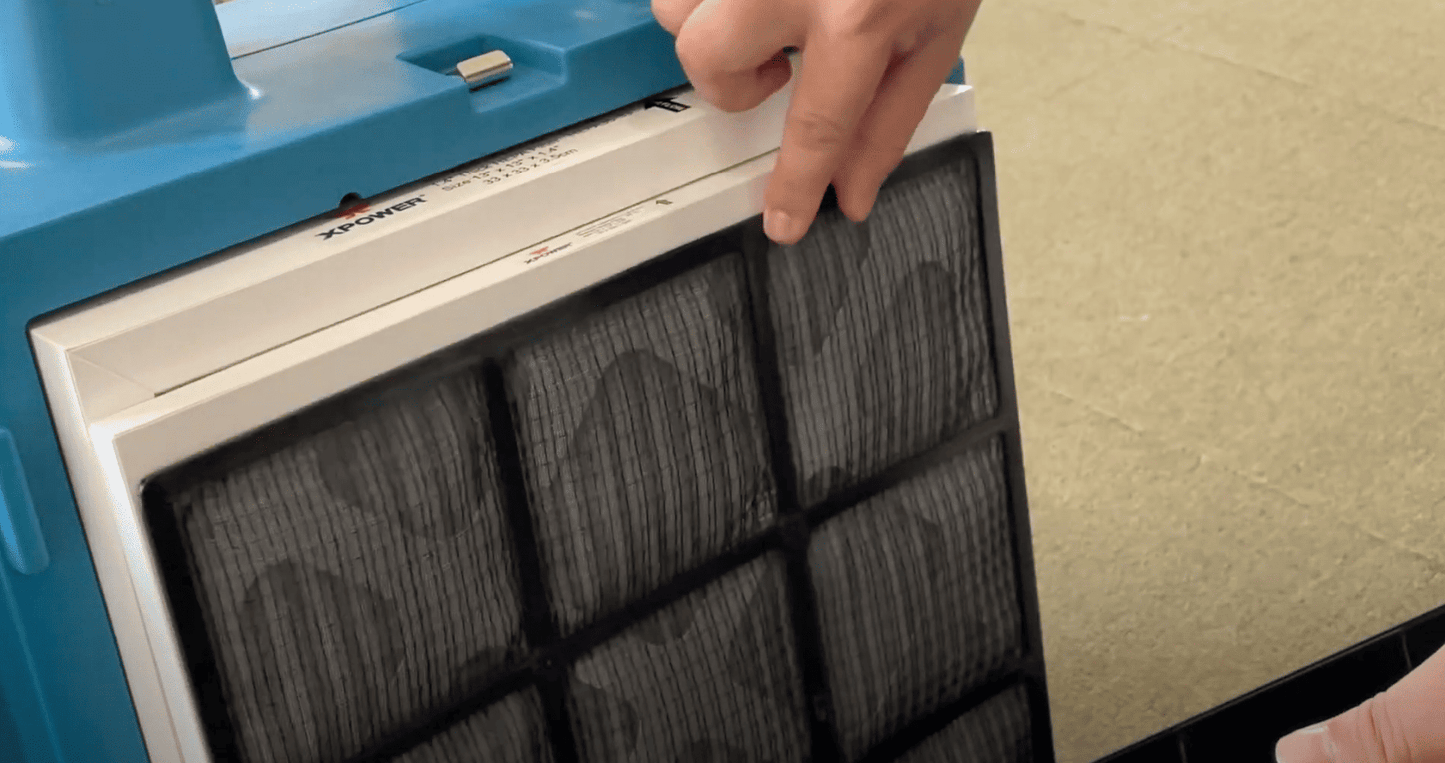 additional filters for the xpower x 2580 hepa air scrubber, hepa filter