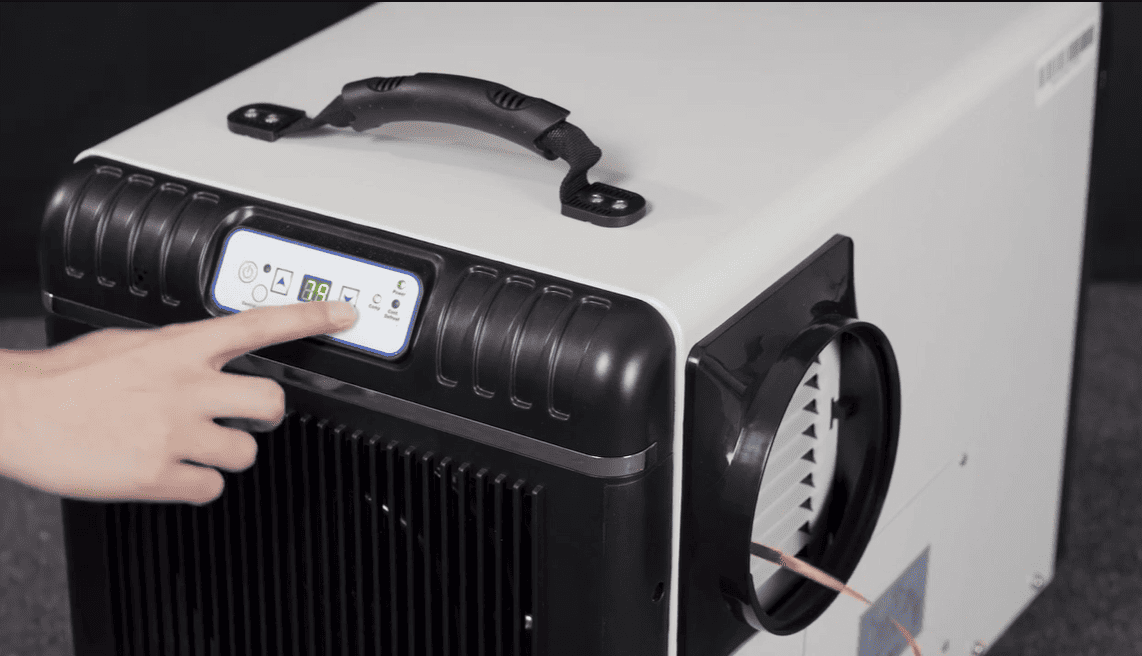 AlorAir Basement/Crawl Space Dehumidifiers 198 PPD video demo