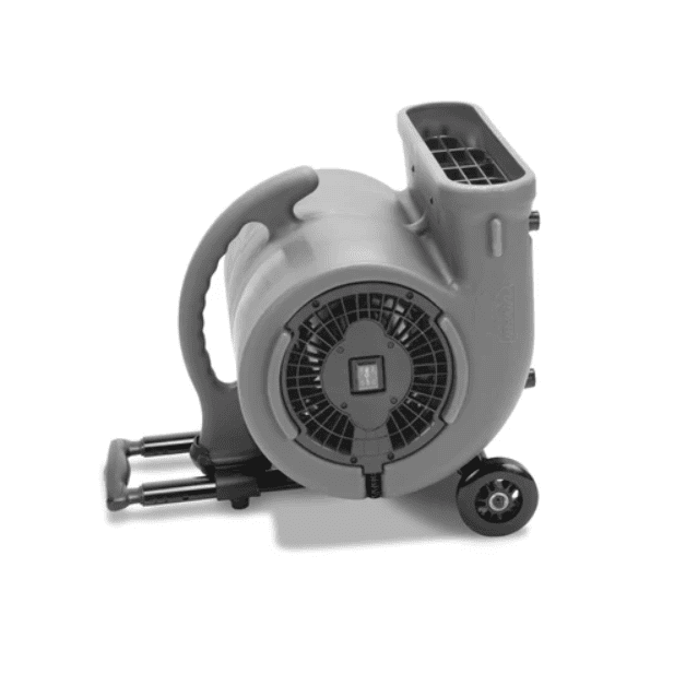 B-Air VP-50 ½ HP Commercial Air Mover & Blower Fan: handle, grey