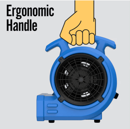 B-Air VP-15 with ergonomic handle illsutration
