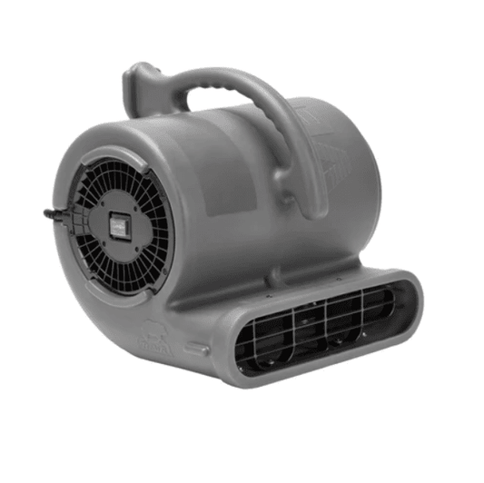 B-Air VP-50 ½ HP Commercial Air Mover & Blower Fan: grey