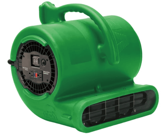 B-Air VP-X34 ⅓ HP Air Mover and Blower Fan: Green