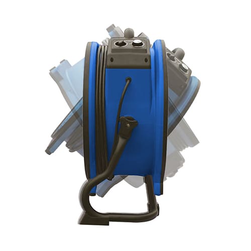 Blue and can be rotate axial fan x35ar