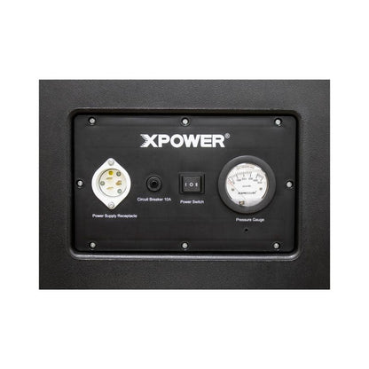 XPOWER AP-2000 Hepa filtration system, control panel, front view, white background