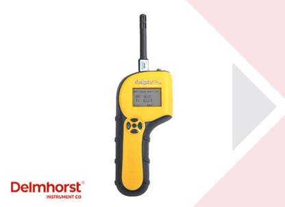 Delmhorst Navigator Pro front on a white background with logo