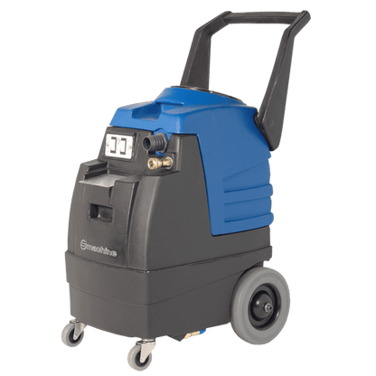 Blue and gray EsteamE600 150 PSI on a white background