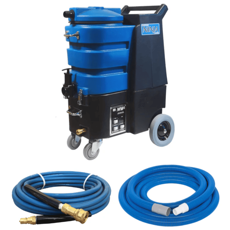 Esteam Ninja 200 PSI Water Extractor with hoses on white background