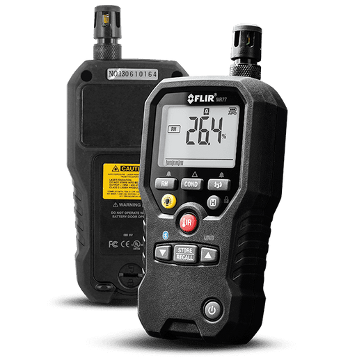FLIR MR77 Pinless Moisture Meter on a transparent background