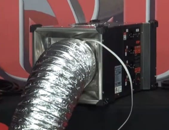 Firebird Compact 20 Heater with duct
