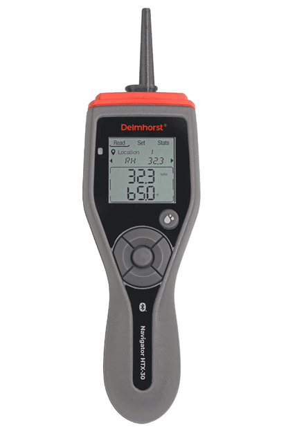 Delmhorst HTX 30 meter on a white background