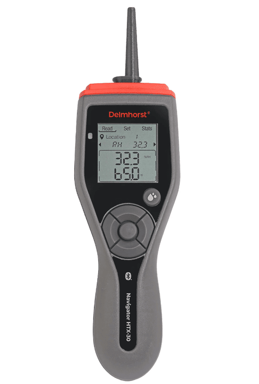 Delmhorst HTX 30 meter on a white background