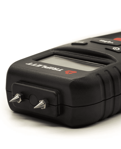 Triplett MS150 Pin & Pinless Moisture Meter top on a white background