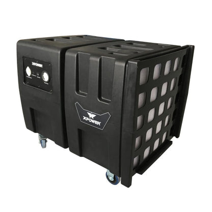 Right side view Xpower ap-2000, hepa filtration system, white background