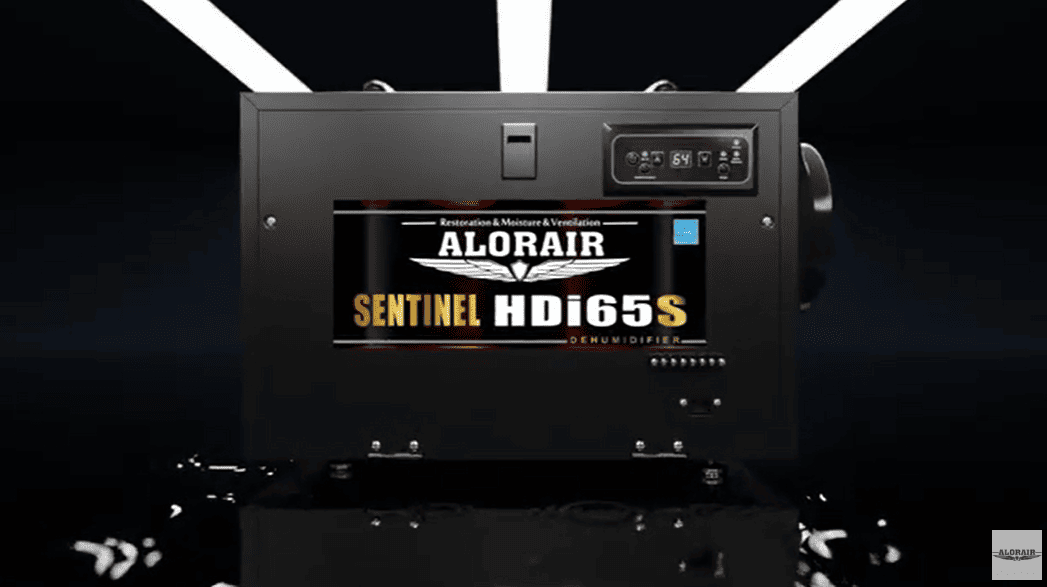 Alorair Sentinel HDI65S air quality front on a dark background