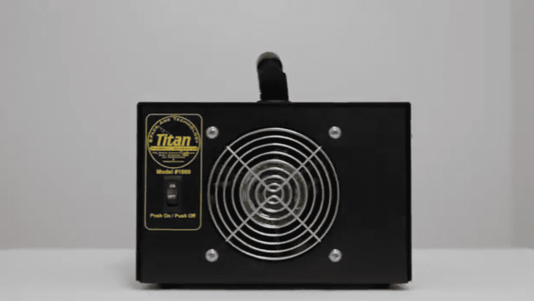 Black Titan 1000 unit with 'Titan' branding on a white background