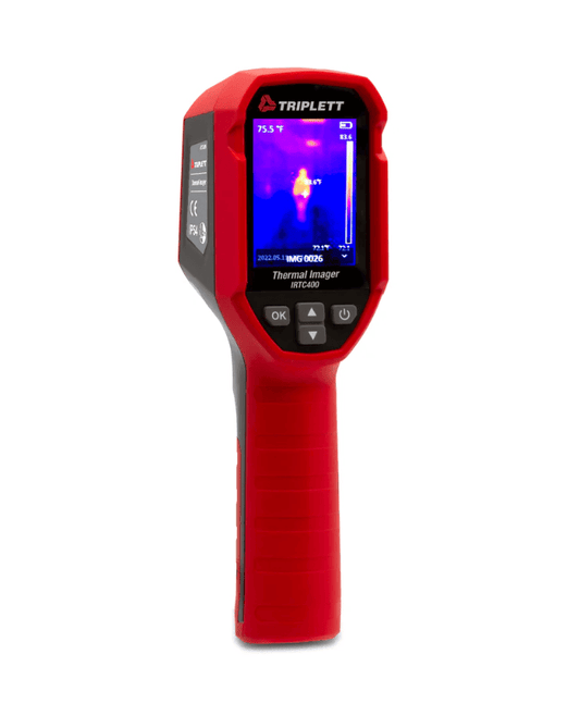 Triplett IRTC400 Thermal Imaging Camera on a white background