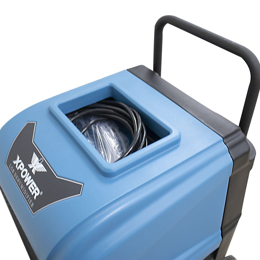 XD-165L-storage-compartment with wire inside on a white background