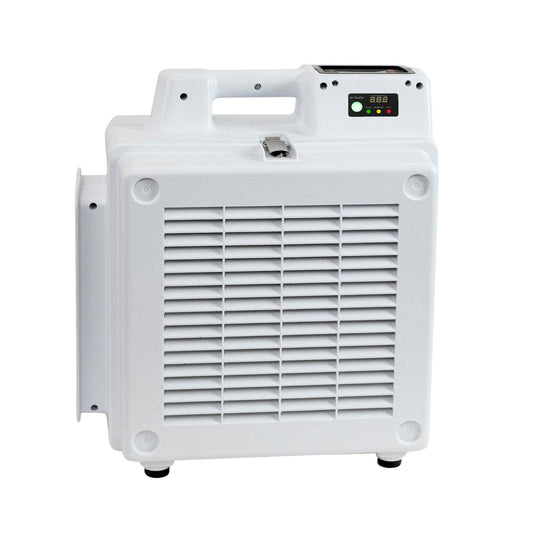XPOWERX-2800 Professional 3-Stage HEPA AirScrubber front on a white background