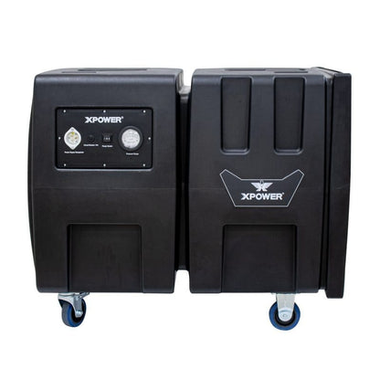 control panel, front view, ap-2000, xpower ap-2000 hepa filtration system, white background