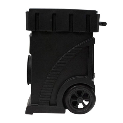 right side view of XPOWER AP-2500D HEPA filtration system, white background