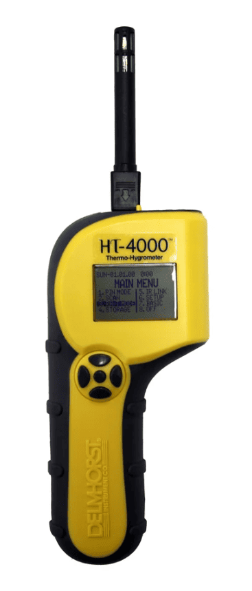 delmhorst ht 4000 in white background, front