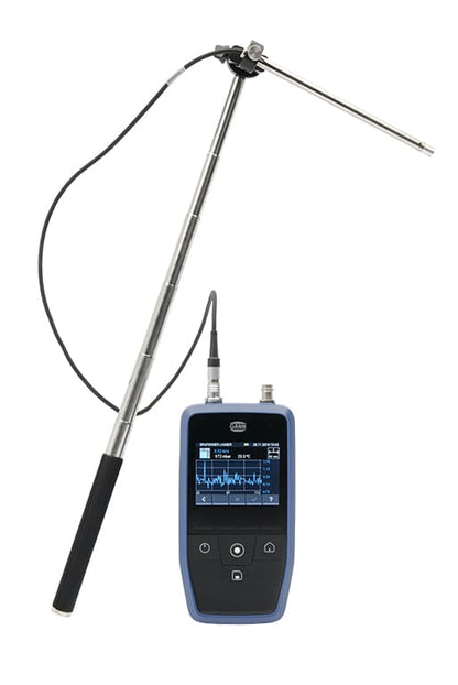 gann hydromette ch 17 with a probe on a white background
