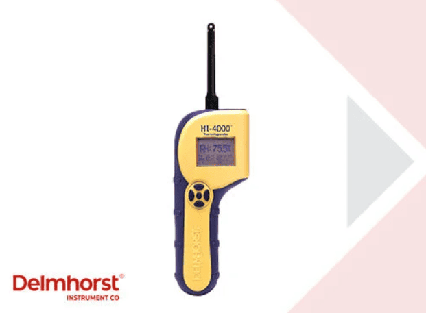  ht 4000 front in white background with delmhorst logo in the left side